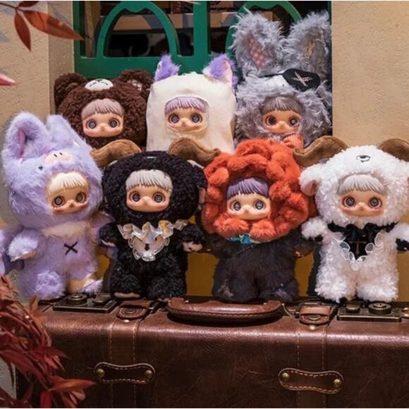 NWT MayMei Dark Forest Series plush The Bear Bell - Picture 4 of 5